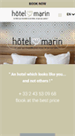 Mobile Screenshot of marin-hotel.fr
